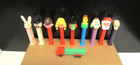 Vintage Retired Pez With Feet Lot Of 10 Candy Dispencers