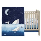 Lambs   Ivy Bubbles   Squirt 3-piece Whale ocean Aquatic Baby Crib Bedding Set
