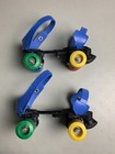Gioca Adjustable Metal Roller Skates For Shoes For Adults   Kids Preowned