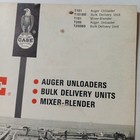 Vintage Case Auger Unloaders Mixer-blender Brochure Vintage Farming Advertising 