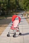 Parent s Choice Baby Umbrella Stroller With Canopy  Pink Rainbow For Baby Girls