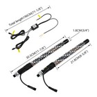 Pair 1ft Led Chasing Lighted Spiral Led Whip Lights For Volvo Vnl Tractor Truck