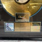 Brian Avnet Best Of The Manhattan Transfer Gold Record   Cassette  Framed