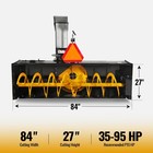 Mechmaxx 84  3 Point Pto Snow Blower 360   Snow Chute 35-95 Hp cat I   Ii  Tsb84