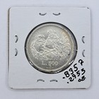1974 San Marino 500 Lire Bu unc Silver Coin Dove pigeon Design Free Shipping
