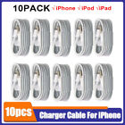 10 Pack Oem Original Fast Charger Cable Cord For Iphone X 11 12 13 14 Pro Max