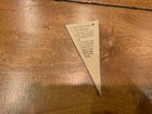 Vintage Chicago Cubs 1963 Post Cereal Team Mini Baseball Cloth Pennant 3 5 