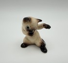 Hagen Renaker Ceramic Miniature Boxing Siamese Kitty Cat Figurine 1 5    Vintage