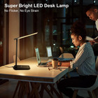 Led Desk Lamp For Office Home  Bright Desk Light With Usb Charging Port  Adjusta