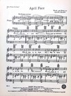 April Face Sheet Music Three Wishes For Jamie 1952 Musical Flop Ralph Blane
