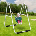 Indoor outdoortoddler Swing Sets Baby Swing With Foldable Metal Stand