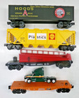 4  O Gauge Lionel menards Train Cars  lot 3863 