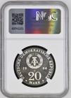 Germany Ddr 20 Mark 1984   Birth Of George Frideric Handel  Ngc Pf68 Ultra Cameo