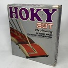Vintage Hoky 23t Green Floor Carpet Push Sweeper Boar Bristle Cleaner Brush