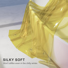 Shower Curtain Liner  100  Eva Clear Yellow Heavy Duty Shower Curtain And Liner 