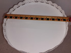 Metal Cake Display Pedestal Stand Lace Edge 12 