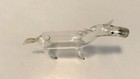 Vintage Bols Liquor Hand Blown Figural Glass Bottle - Horse - Empty W Cork