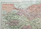 1894 Vintage Asia Minor Atlas Map Old Authentic Antique Encyclopedia Britannica 