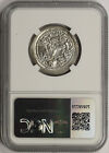 Ancient Sasanian Empire Bahram V  Ad 420-438 Silver Ar Drachm Ch Au Ngc