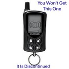 This Remote Replaces The Discontinued Clifford 7341x And 7345x 2-way Lcd Remote