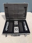 Las Vegas Raiders 2026 Poker Set W  Carrying Case  Chips  Cards   Dice Sth Gift