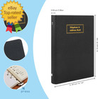 Refillable Address Book With Alphabetical Tabs W pockets 648 Large Print