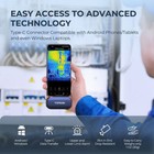 Thermal Camera For Android Only Topdon Tc001 256x192 Ir High Resolution Us Stock