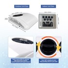 12000btu 24v Rooftop Dc Air Conditioner Rv A c Unit Non-duct Cool   Heat 2 In 1