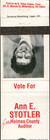 1980s Ann E Stotler Holmes County Auditor Aldon Trubee Millersburg Ohio Election