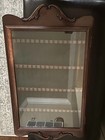 Vtg 60 Souvenir Spoon Display Case  Bombay Company  41 Spoons Included 