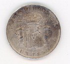 Spain Espa  a Philippines 1 Peso 1897 Vf Km 154 Silver Coin