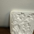 Vtg 1953 Charles Houston Ceramic Casting Slip Mold Pm-6 Pressed Flowers