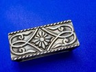 Replacement Ornate Diamond Pattern Keeper For Standard Sized 1 5  Belt Buckle