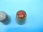 Vintage Pewter Thimbles  epcot   Walt Disney World 