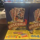 1984 Topps Baseball Empty Wax Pack Display Box Lot Of 4 Steve Carlton