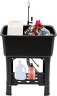 Utility Sink Utility Sink Laundry Tub With Faucet   Washboard Freestanding Sink 