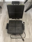 Vintage Sears Avocado Green Waffle Maker   Grill Tested Classic