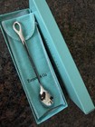 Tiffany Silver Spoon With Pouch And Box