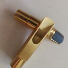 Copper Alto Sax Saxophone Mouthpiece Dual Buffle   5-9 W ligature Cushion New