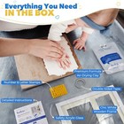 New Bubzi Co Baby Footprint Kit  Baby Foot And Hand Print Kit  Baby Keepsake   