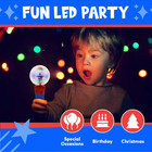 Spinning Light Up Toy Magic Wand For Kids  Led Light Up Wand Toy For Boys And Gi