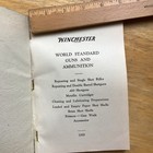 Winchester 1933 World s Standard Guns And Ammunition Vintage Original Rare Blue 
