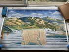 Vintage 80   s Carneros Sonoma County Wine Poster
