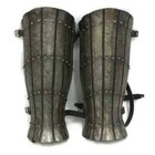 Larp Medieval Armor Knight Splinted Greaves Warrior Leg Armour Cuirass Cosplay