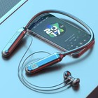 Wireless Bluetooth Neckband Headphones Mic Headset Stereo Earbuds Earphone