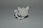 Littlest Pet Shop  3054 tiger Cat white pink Stripes green Dot Eyes