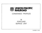 Union Pacific 2002 Portland Division Condensed Profile Pdf Pages On Dvd