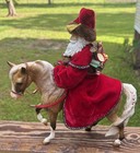 Breyer Horse  700404- Glittery And Father Christmas- 2004 Holiday Horse