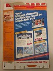 Wheaties Walter Payton Chicago Bears Empty Cereal Box Flat - Vintage      