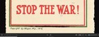 Universal Peace - Stop The War Poster Stamp - Aritist  Kenyon Mix - Dated 1915